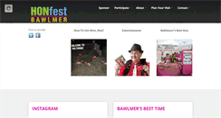 Desktop Screenshot of honfest.net