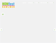 Tablet Screenshot of honfest.net